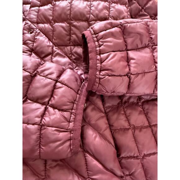 The North Face Women's Small Thermoball Jacket Coat Puffer Puffy Red Maroon - Picture 9 of 12